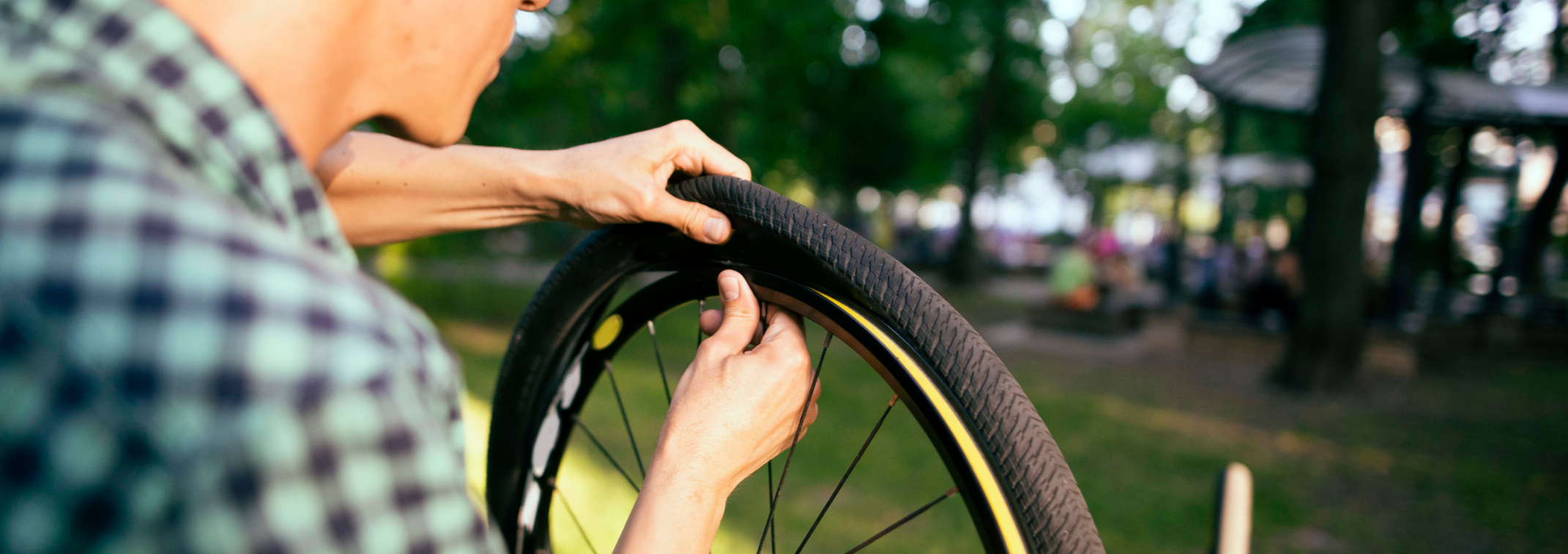 Mijn fietsband is lek, wat nu?