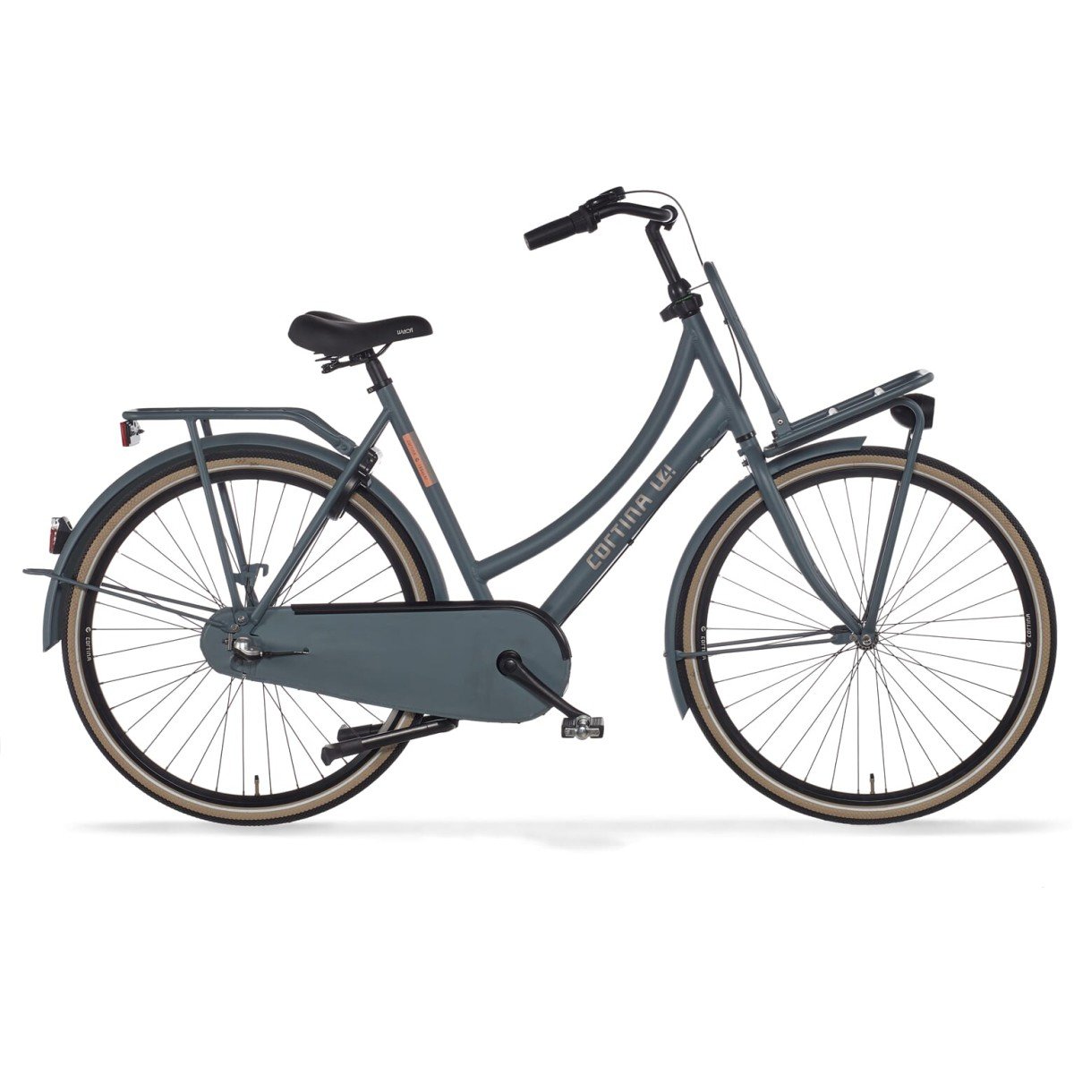 Fiets Cortina U4 D50 Dames Grijs