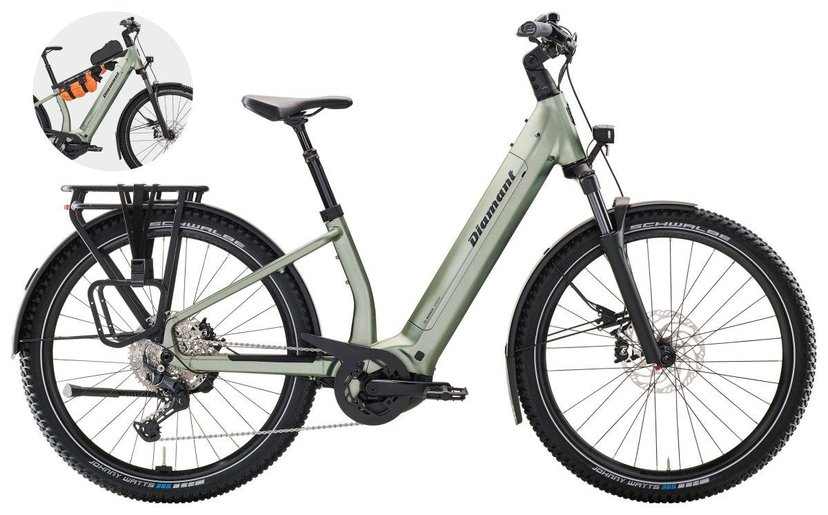 Suvea Trip Plus (800 Wh) Dames HEUGRÜN