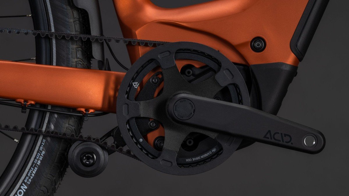 TOURING HYBRID COMFORT SLX 800 CHILLI/CHROME Lageinstap CHILLI/CHROME