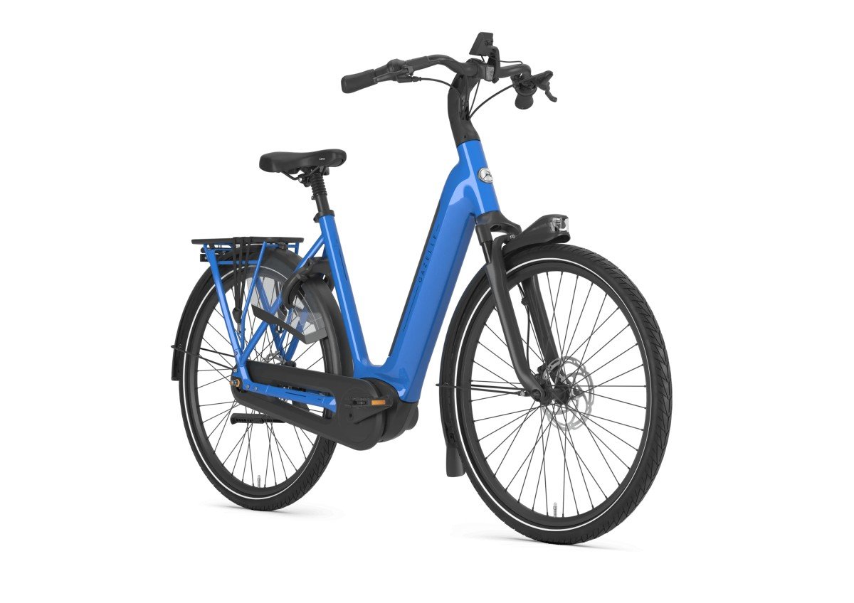 Grenoble test e-bike Dames Tropical Blue Glans
