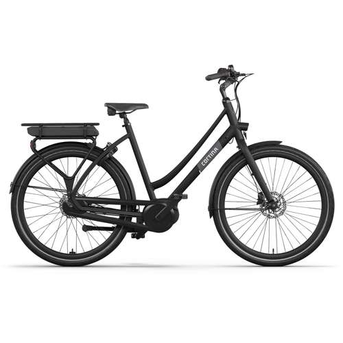E-Tide Dames Jet Black Matt